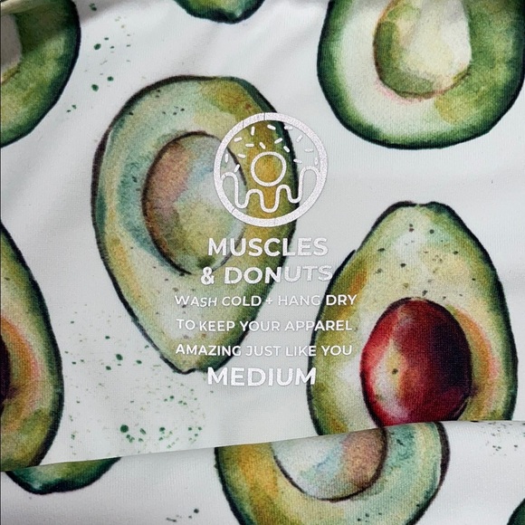 Avocado Print Women's Shorts - Picture 4 of 4